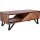 Couchtisch 120 cm Holz Metall mit Schubladen MONRO