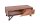 Couchtisch 120 cm Holz Metall mit Schubladen MONRO
