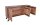 Sideboard 180 cm breit Holz Metall 3 Türen Modern