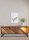 Modernes TV Lowboard mit Beleuchtung 150 cm Holz Glas Metall