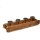 Kerzenhalter Holz Eisen 57 cm lang Rustikal f&uuml;r Stumpenkerzen