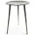 Beistelltisch rund Ø 47 cm H: 45,7 cm Grau Dreibein