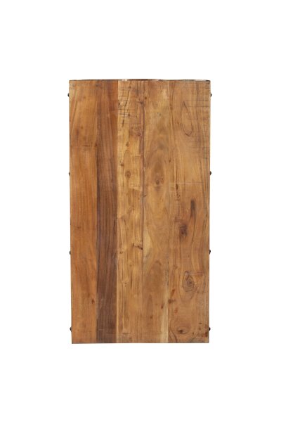 Barschrank Holz 115 cm hoch halbrund für Hausbar Party
