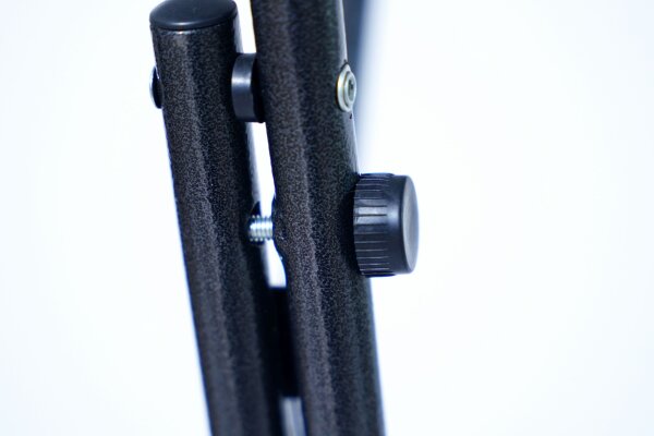 Stehtisch rund Ø 60cm H: 107cm Klapptisch Schwarz Weiß