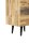 Kommode Holz Stahl H: 112 cm Modern dekorativ