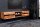 TV Hängeboard Sheesham Holz Metall 160 cm Baumkante