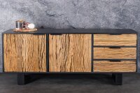 Sideboard Holz Teak Mango Eisen 150 cm breit Kufengestell