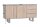 Sideboard Holz Teak Mango Eisen 150 cm breit Kufengestell