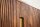 Sideboard Holz Metall 160 x 75 cm Art Déco Lamellen Design