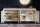 Sideboard Holz 170 cm Weiß Gold Handarbeit dekorativ