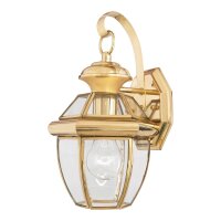 Wandlampe Au&szlig;en Messing Hof Vintage IP44 REGINA