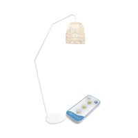 LED Stehleuchte außen Akku 165 cm hoch IP54 2700 K...