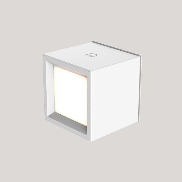 LED Wandleuchte kabellos Touch Dimmer Weiß B: 7,5 cm Akku
