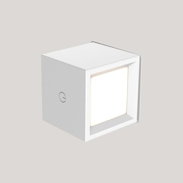 LED Wandleuchte kabellos Touch Dimmer Weiß B: 7,5 cm Akku