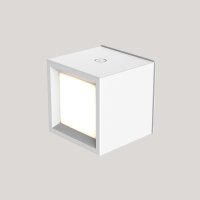LED Wandleuchte kabellos Touch Dimmer Weiß B: 7,5...