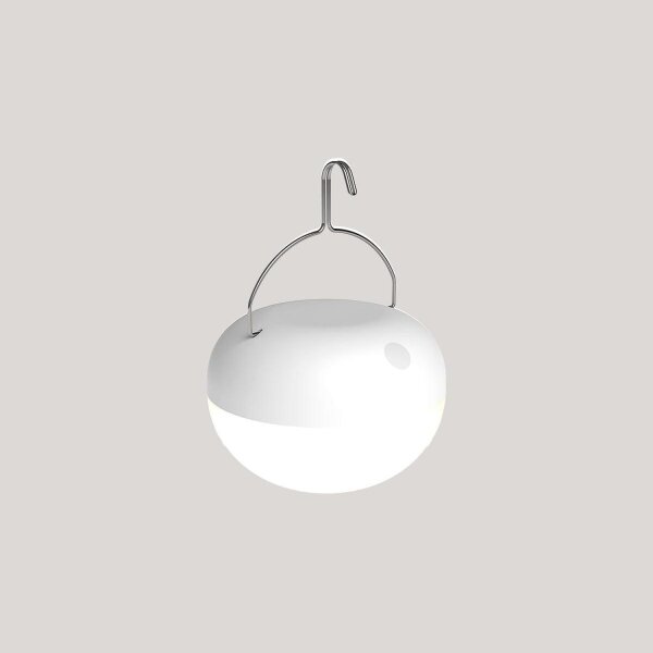 LED Campingleuchte Akku Haken Magnet Ø 11 cm Dimmer Farbwechsel