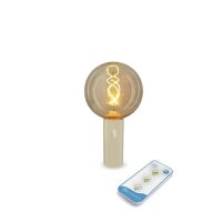 LED Pendelleuchte außen mit Akku Fernbedienung...