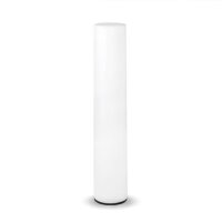 LED Stehlampe au&szlig;en Wei&szlig; 100 cm IP65 6500 K Stecker Kabel