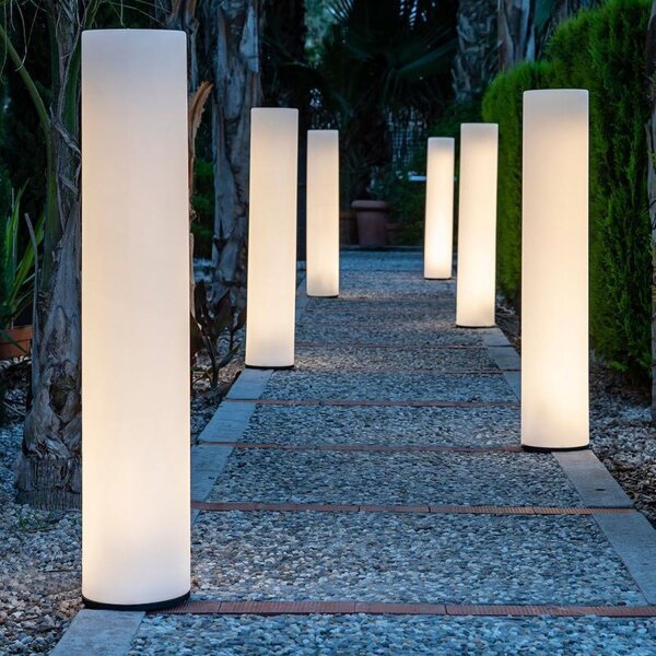 LED Lichtsäule außen mit Stecker Kabel 160cm IP65 6500K