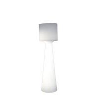 LED Stehleuchte au&szlig;en kabellos Farbwechsel Dimmer 140cm IP65