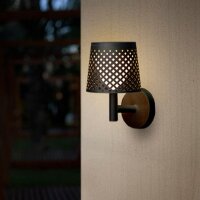 LED Außenleuchte Solar 5-in-1 Erdspieß Wand...