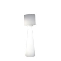 LED Stehlampe au&szlig;en Akku Dimmer Farbwechsel RGBW IP65 170 cm