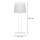 Tischleuchte LED Touch IP44 31cm Anthrazit 3000K tragbar