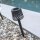 LED Gartenleuchte Erdspieß 4er Set Solar Akku IP44 Schwarz