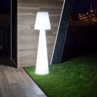 LED Stehleuchte außen IP65 165cm Weiß 6000K...
