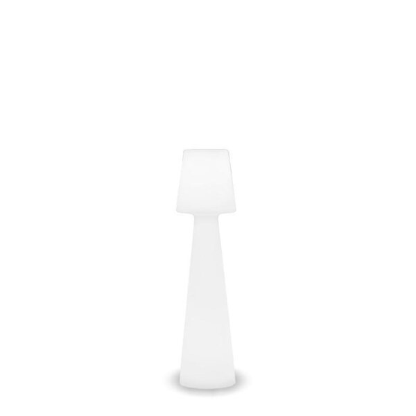 LED Dekolampe außen 200 cm hoch IP65 Stecker Kabel 6000 K