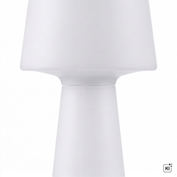LED Dekolampe außen 200 cm hoch IP65 Stecker Kabel 6000 K