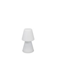 LED Tischleuchte kabellos 30 cm Dimmer Farbwechsel IP65...