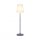 LED Stehleuchte außen 119 cm Dimmer 3000-6500 K Grau Weiß