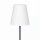 LED Stehleuchte außen 119 cm Dimmer 3000-6500 K Grau Weiß