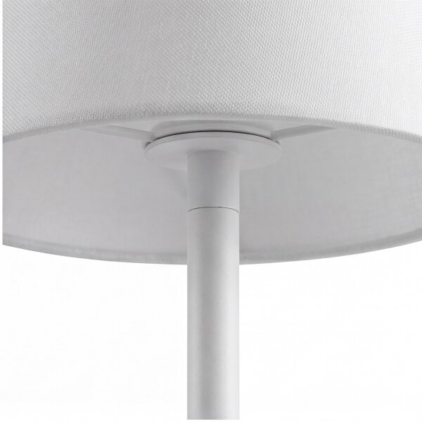 LED Tischlampe kabellos Touch Dimmer 32 cm IP44 Weiß 4000K