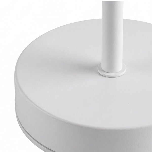 LED Tischlampe kabellos Touch Dimmer 32 cm IP44 Weiß 4000K