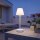 LED Tischlampe kabellos Touch Dimmer 32 cm IP44 Weiß 4000K