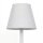 LED Tischlampe kabellos Touch Dimmer 32 cm IP44 Weiß 4000K
