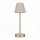 LED Tischlampe tragbar Touch Dimmer 32cm IP44 in Messing Weiß