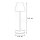 LED Tischleuchte kabellos Touch Dimmer 32 cm IP44 Rosa Weiß