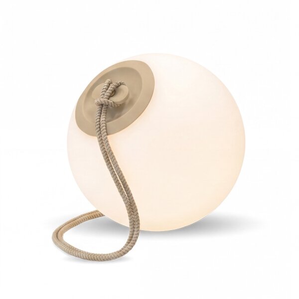 LED Hängeleuchte außen Akku Dimmer Farbwechsel IP65 Ø 24 cm