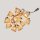 LED Lichterkette mit Stecker 5m IP44 2200K Bambus Outdoor