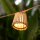 LED Lichterkette mit Stecker 5m IP44 2200K Bambus Outdoor
