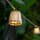 LED Lichterkette mit Stecker 5m IP44 2200K Bambus Outdoor