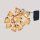 LED Solarlichterkette 5m lang IP44 2200 K Bambus Schirme