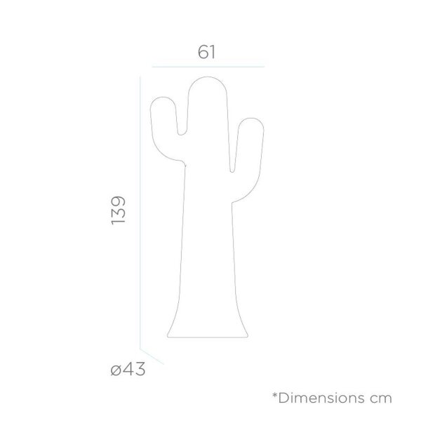 LED Stehlampe außen Akku 139cm Kaktus Dimmer Farbwechsel IP65