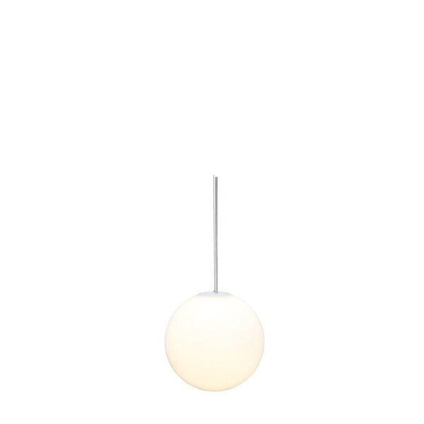 LED Hängelampe außen IP44 Ø 25 cm Weiß Kugel 3000-6500 K