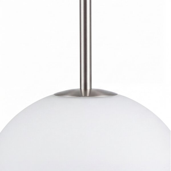 LED Hängelampe außen IP44 Ø 25 cm Weiß Kugel 3000-6500 K