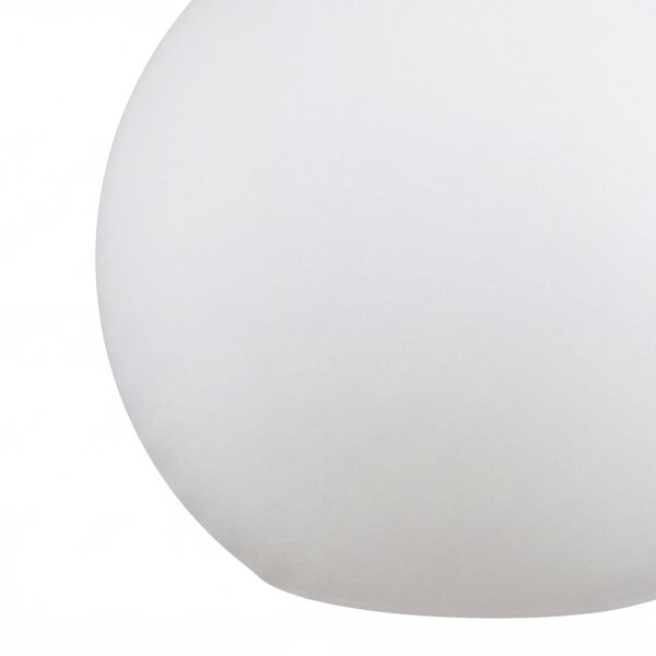 LED Hängelampe außen IP44 Ø 25 cm Weiß Kugel 3000-6500 K