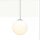 LED Hängelampe außen kabellos Dimmer Farbwechsel Ø 25 cm IP54